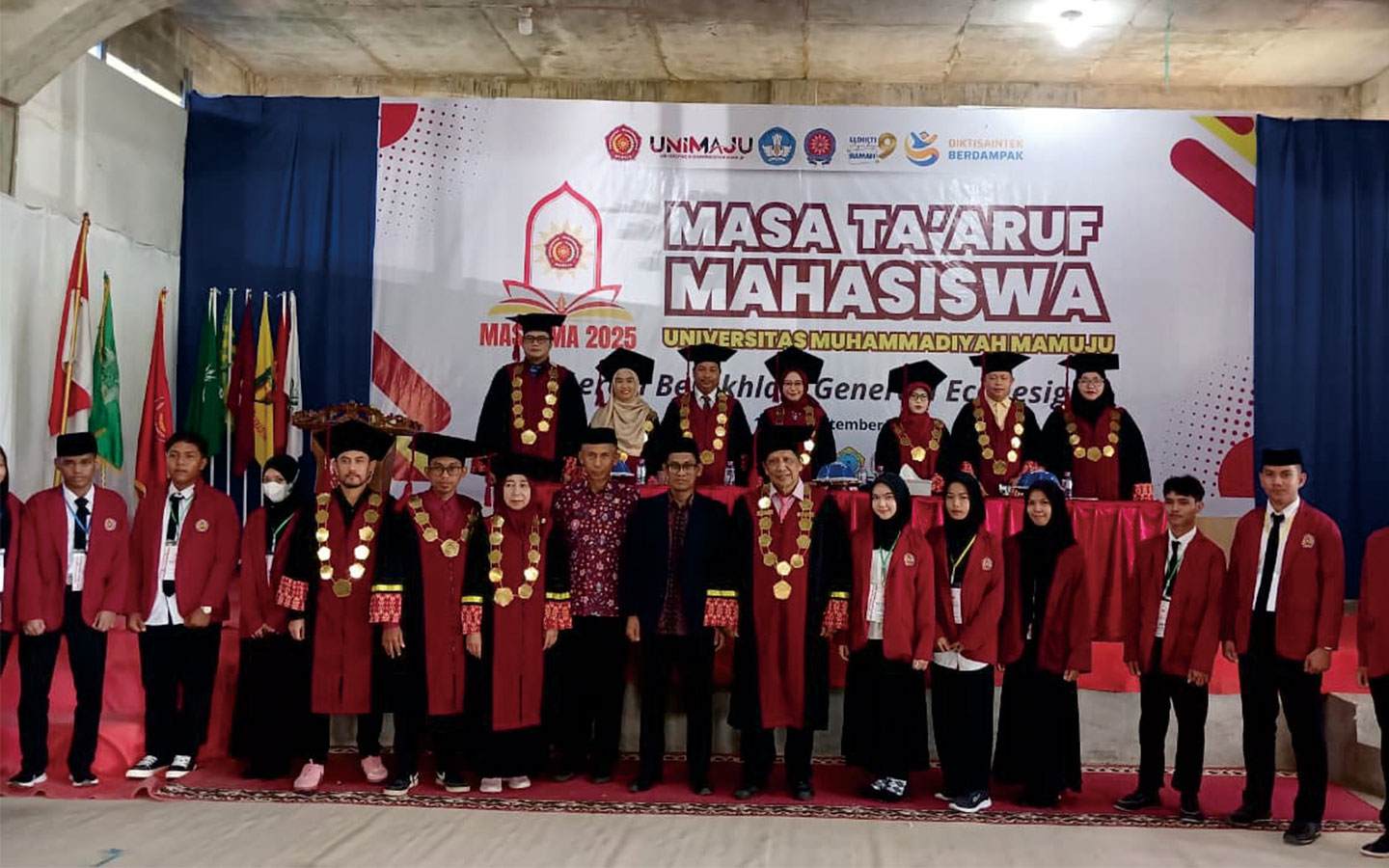 UNIMAJU Sambut 508 Mahasiswa Baru dalam Masa Ta’aruf tahun 2025